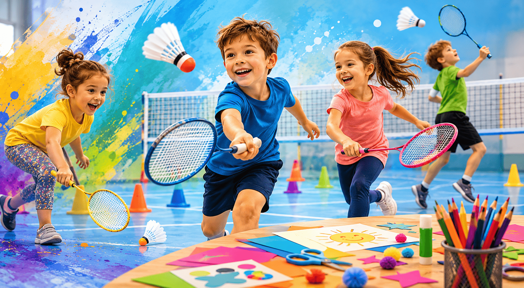 Mini badminton et activités